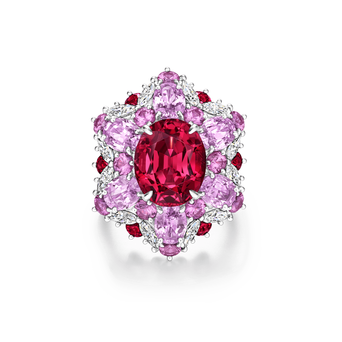 Winston Candy Red Spinel Ring