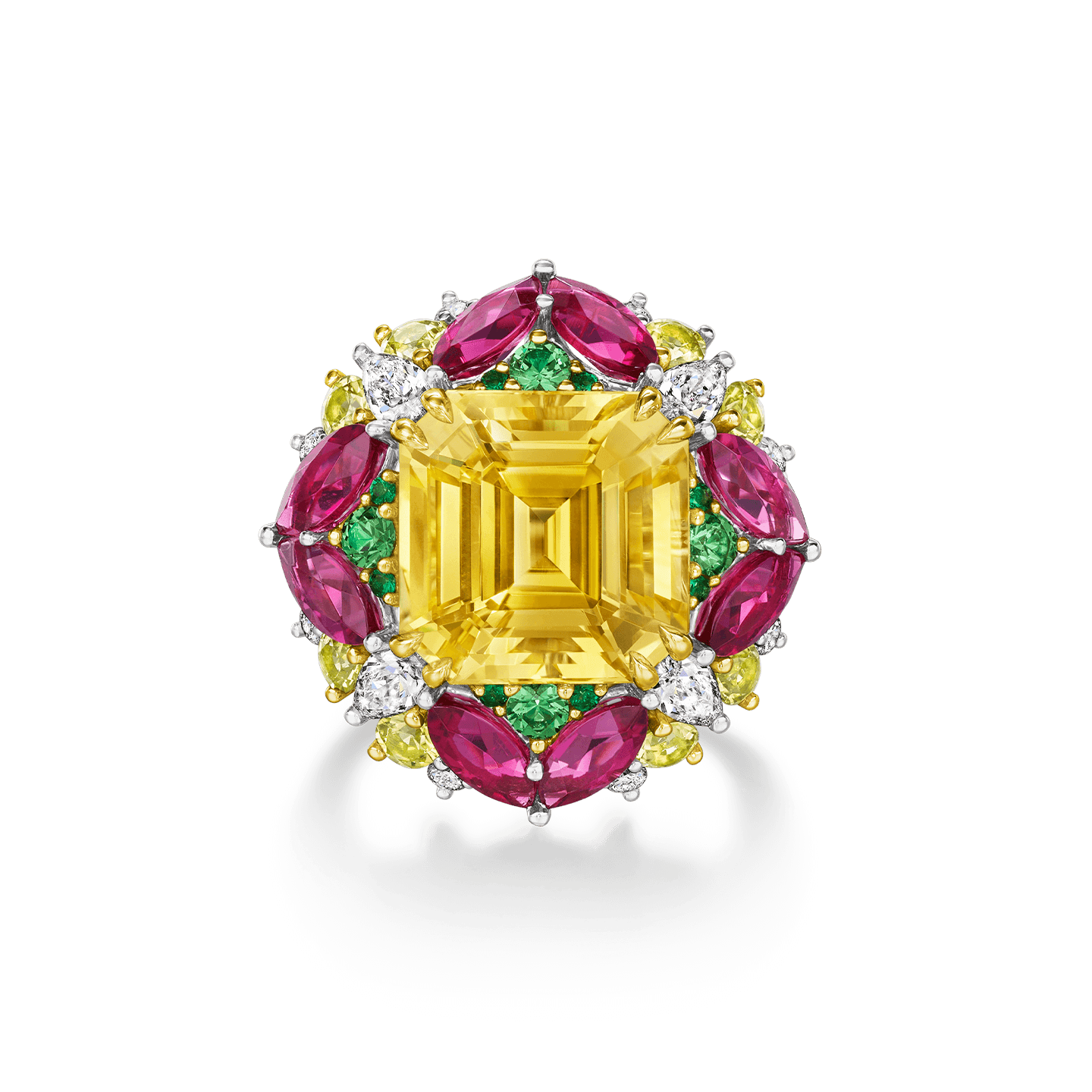 Winston Candy Yellow Sapphire Ring Harry Winston