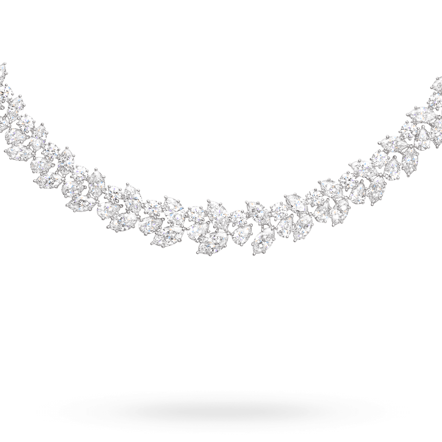 Collier Winston Cluster diamants