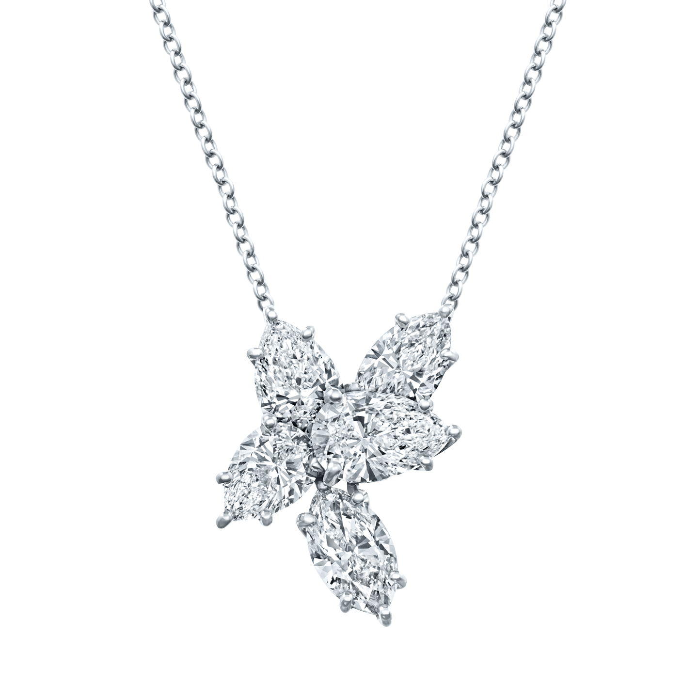 Winston Cluster Large Diamond Pendant, Product Image 1