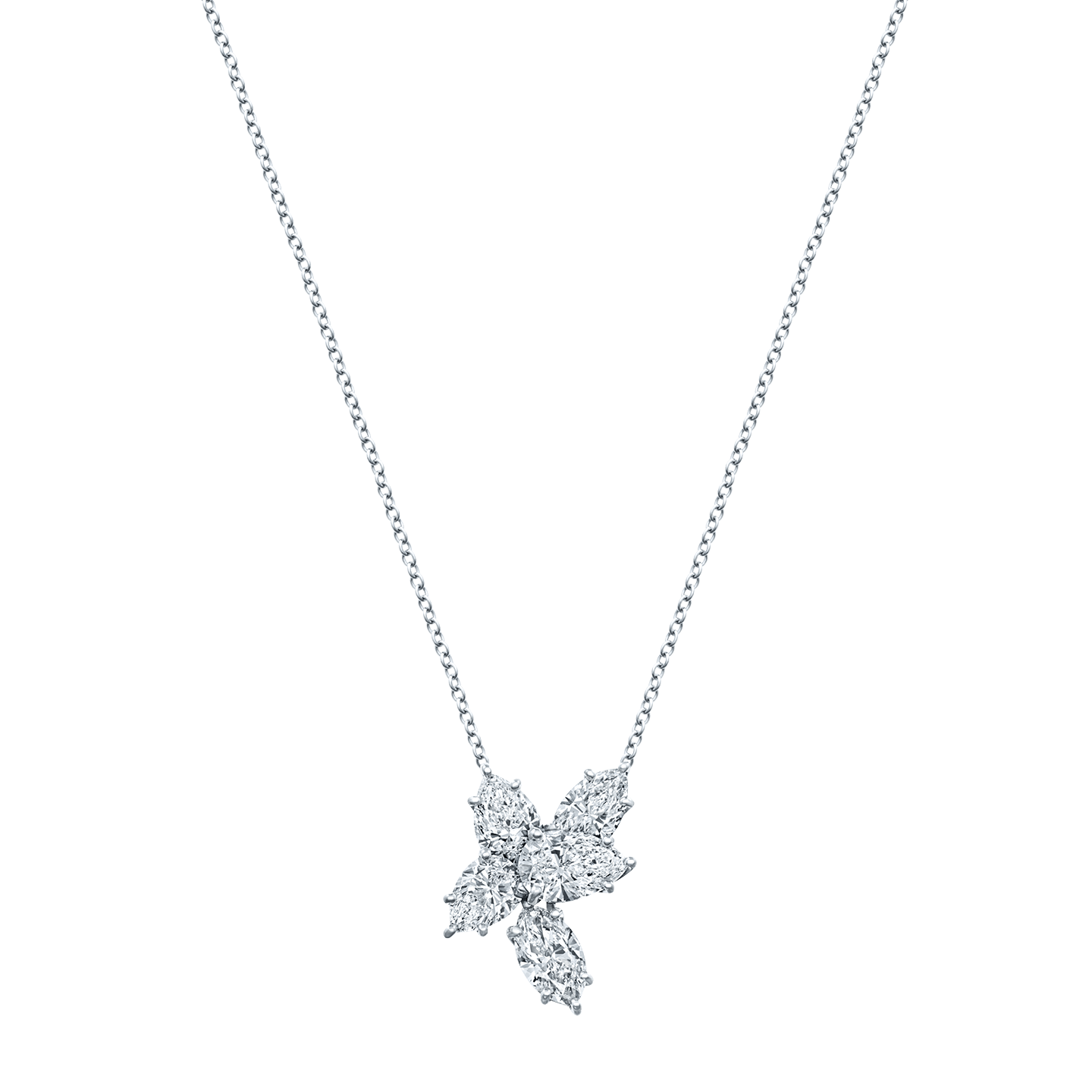 Winston Cluster Large Diamond Pendant, Product Image 2