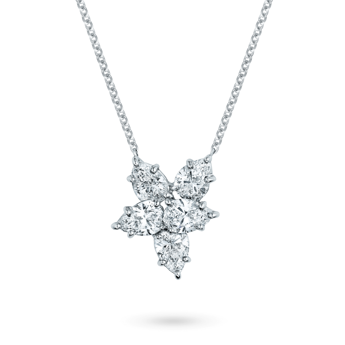 Winston Cluster Large Diamond Pendant, Product Image 1