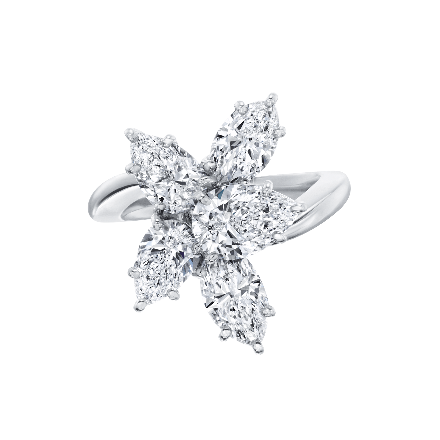 Winston Cluster Large Diamond Ring, Product Image 1