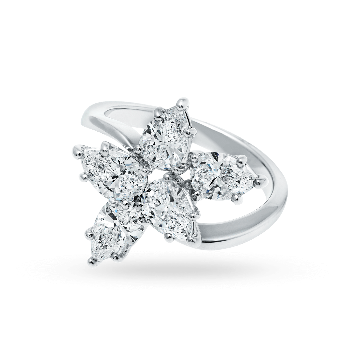 Winston Cluster Medium Diamond Ring, Product Image 2