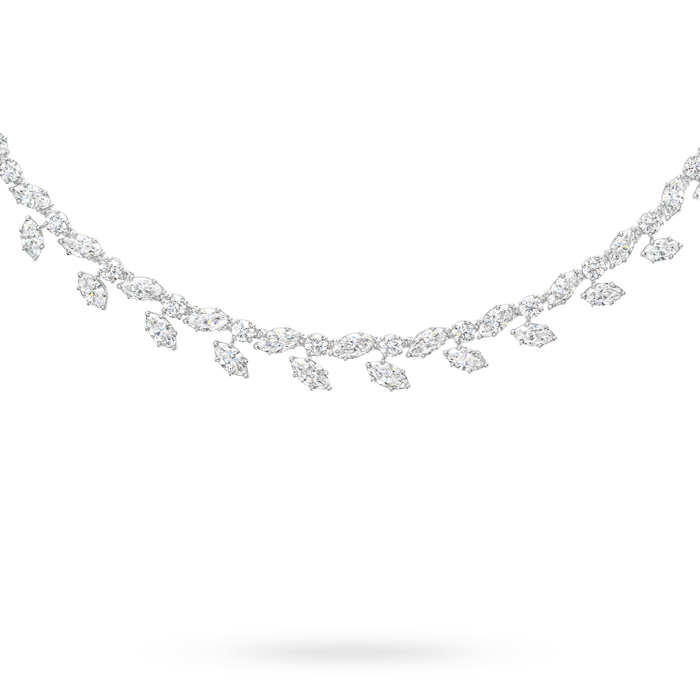 Diamond cluster chain hot sale