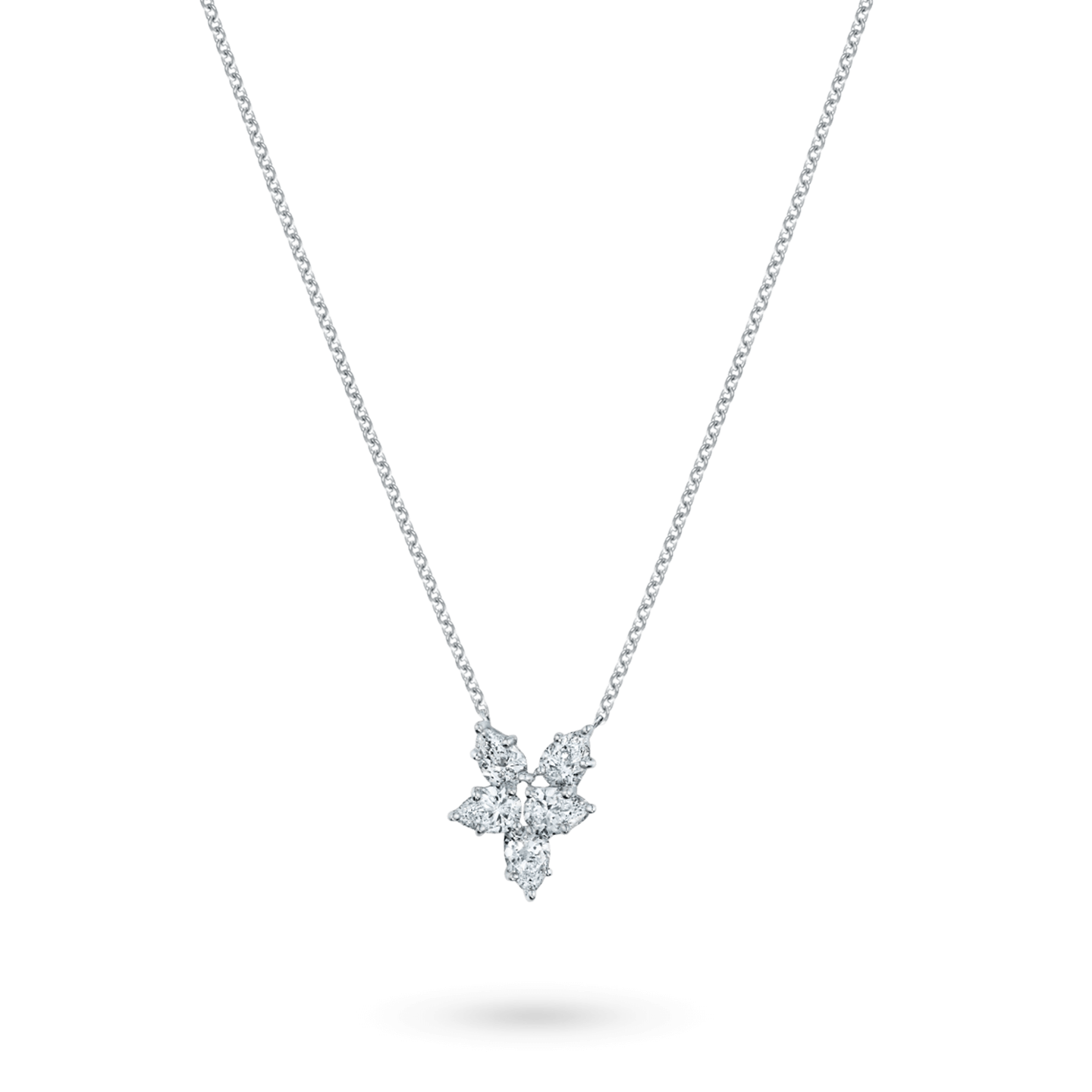 Winston Cluster Small Diamond Pendant, Product Image 2