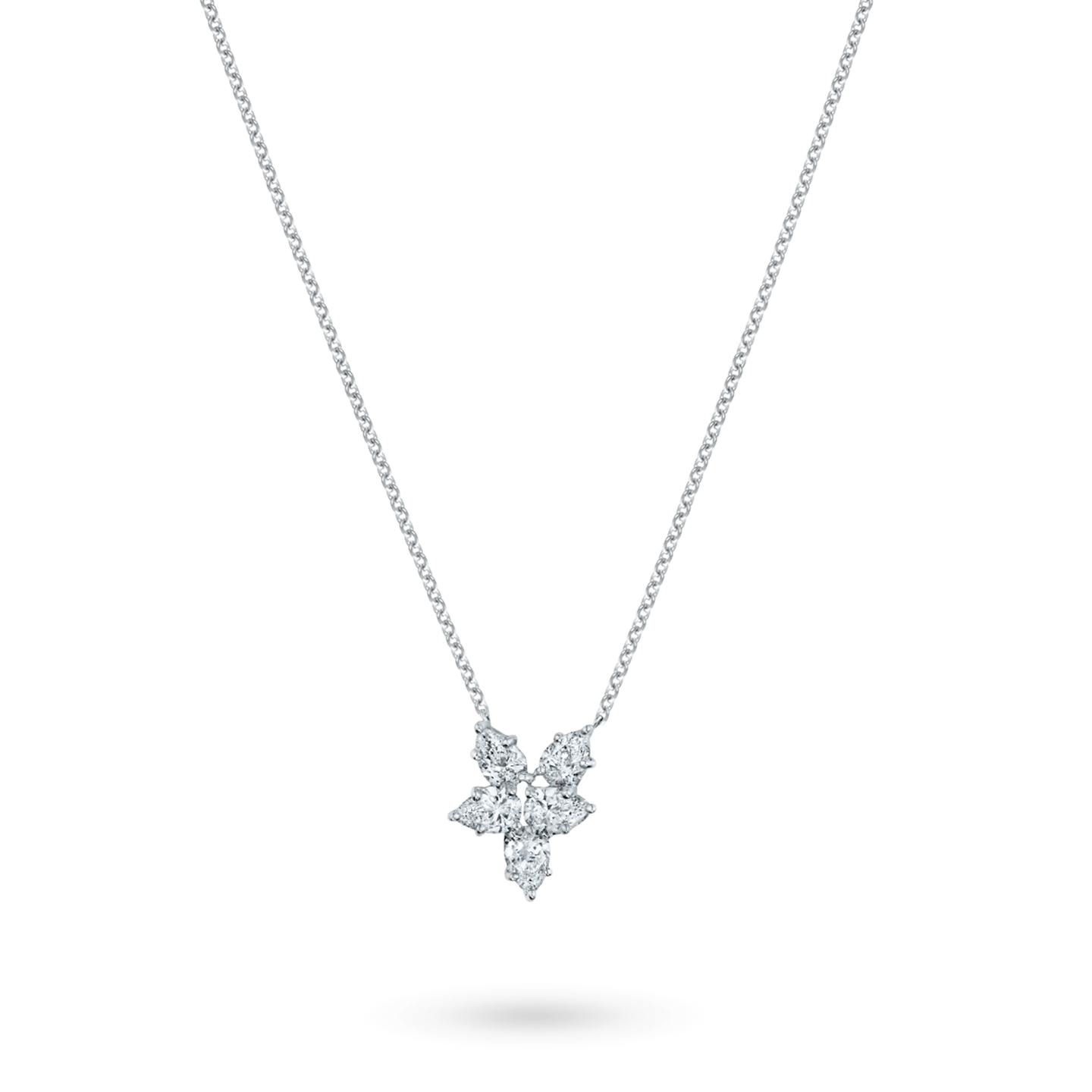 Harry winston hotsell cluster necklace