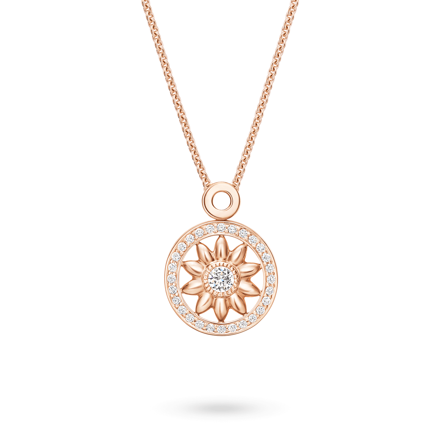 Fine rose gold necklace hot sale