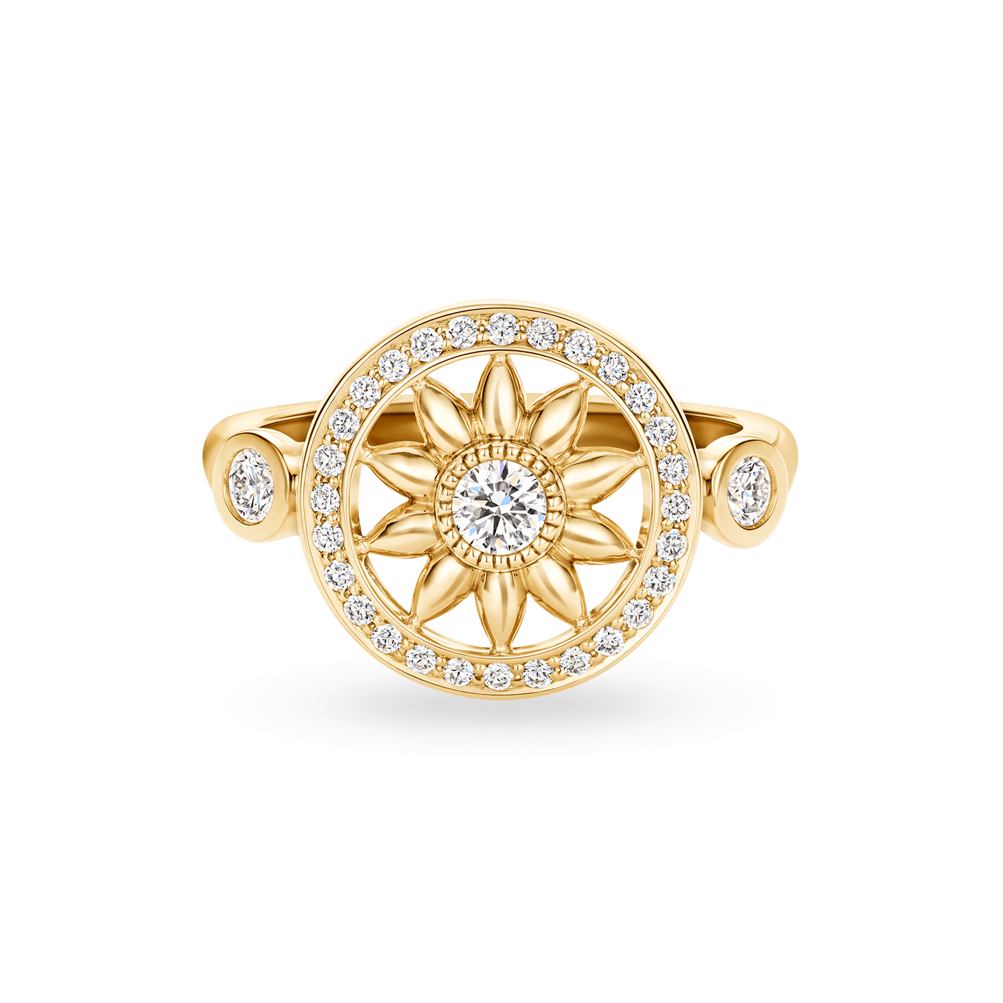 Harry winston gold top ring