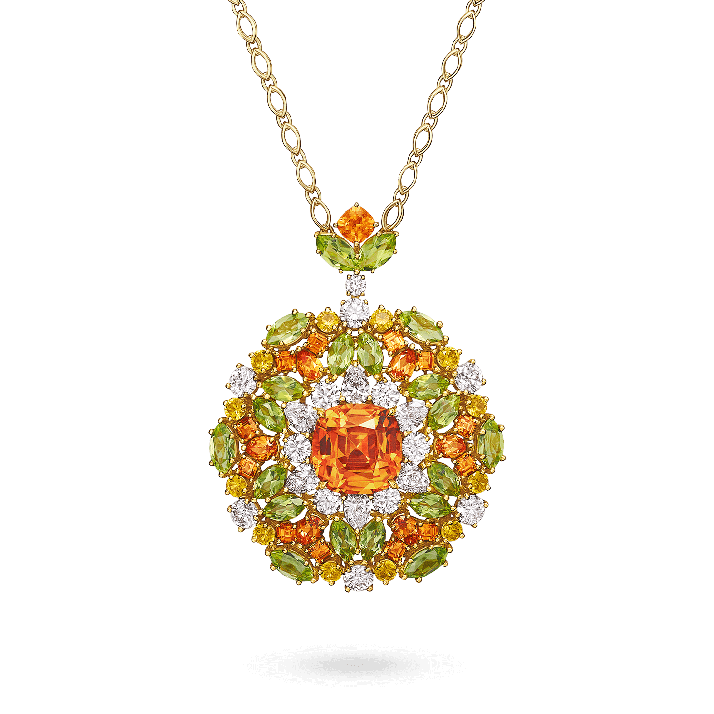 Winston Kaleidoscope Spessartite Pendant by Harry Winston. 