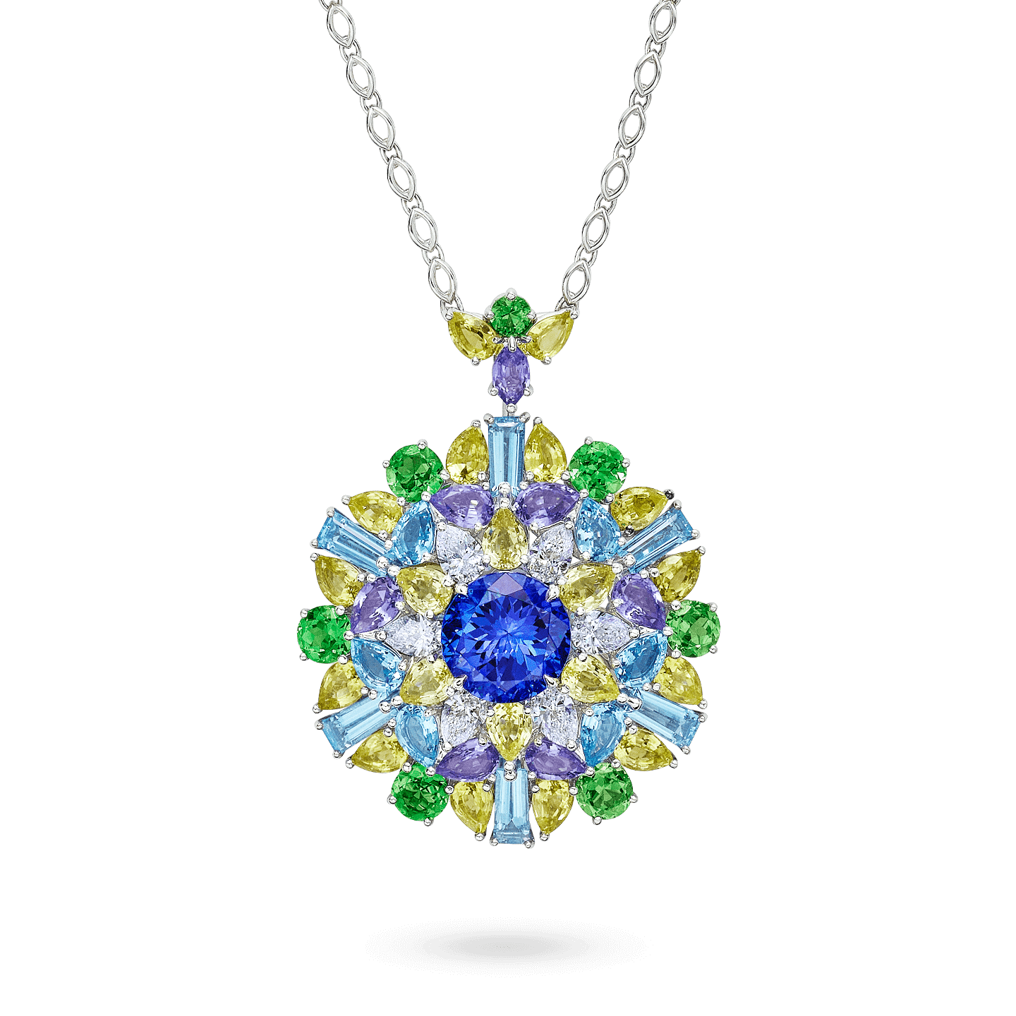 Winston Kaleidoscope Tanzanite Pendant by Harry Winston. 