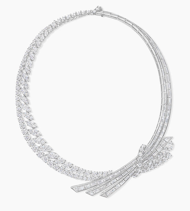 Harry winston heart best sale necklace