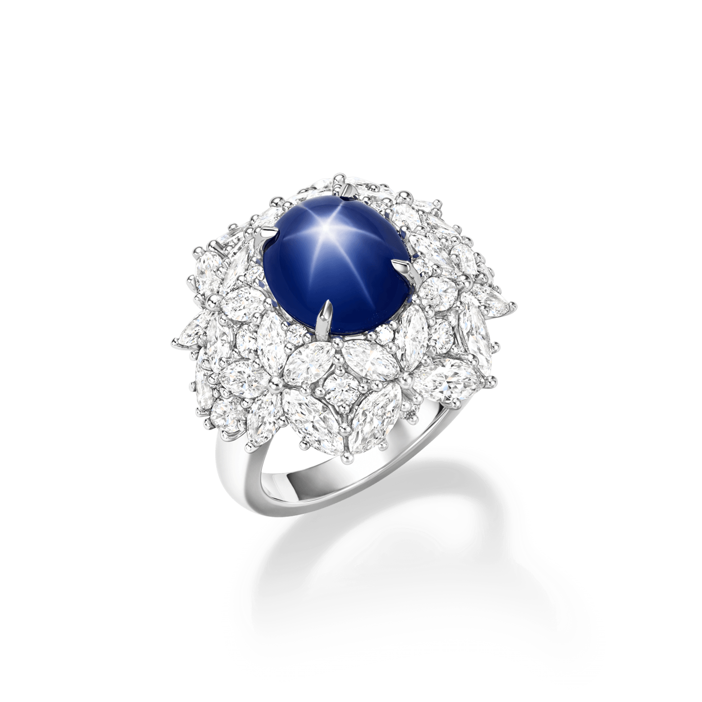 Star Sapphire Ring by Harry Winston
