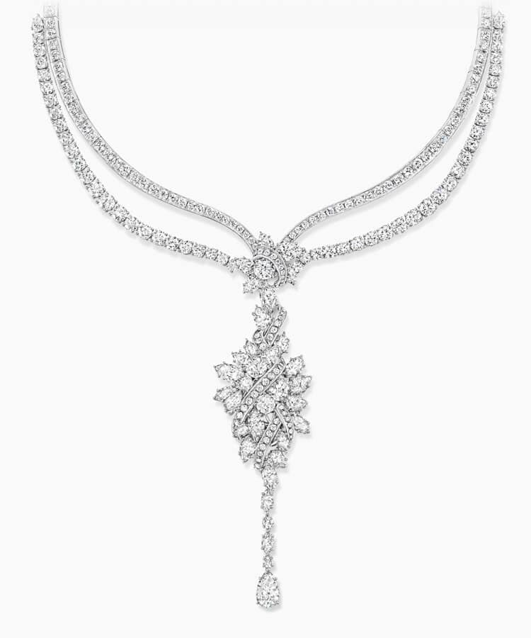 Secret Cluster Diamond Necklace | Harry Winston