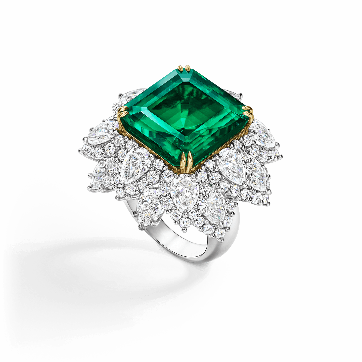 Harry winston outlet emerald cut ring