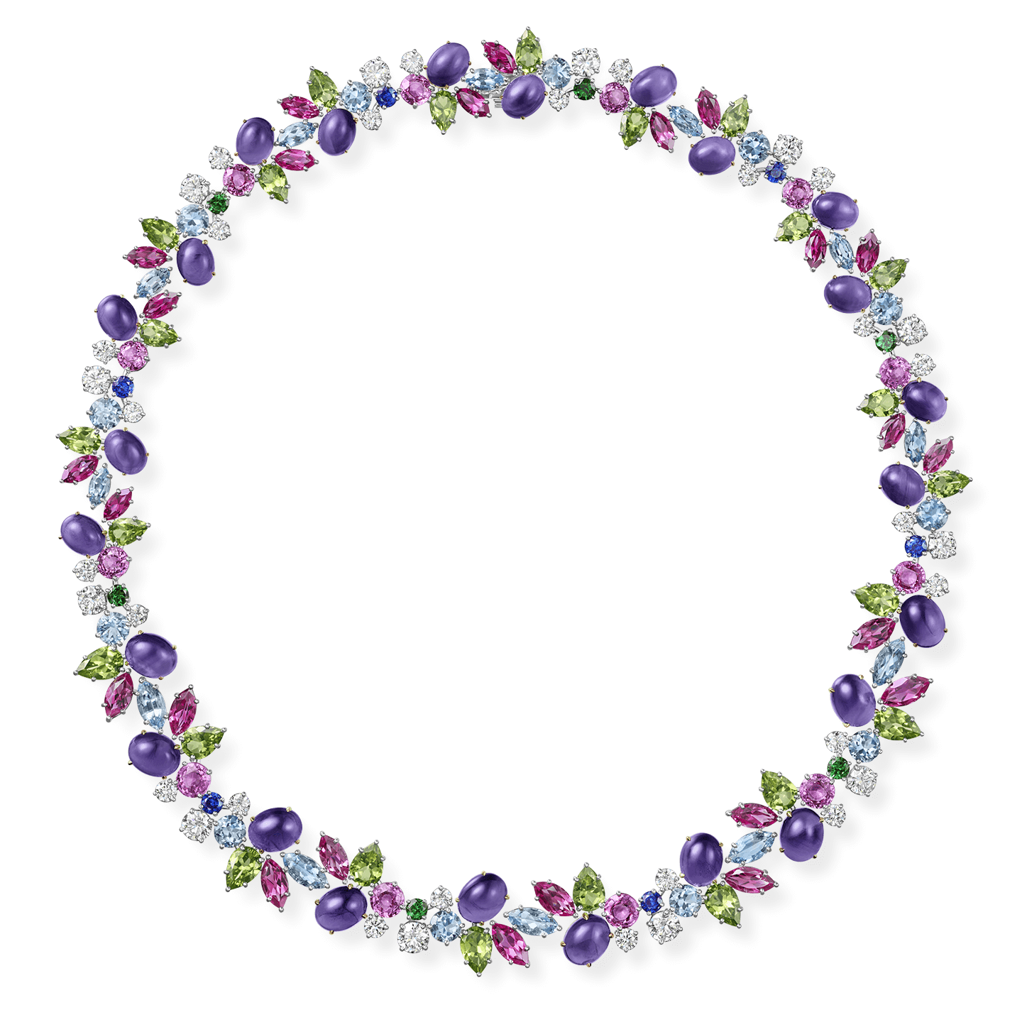 Amethyst and Diamond Necklace | Harry Winston