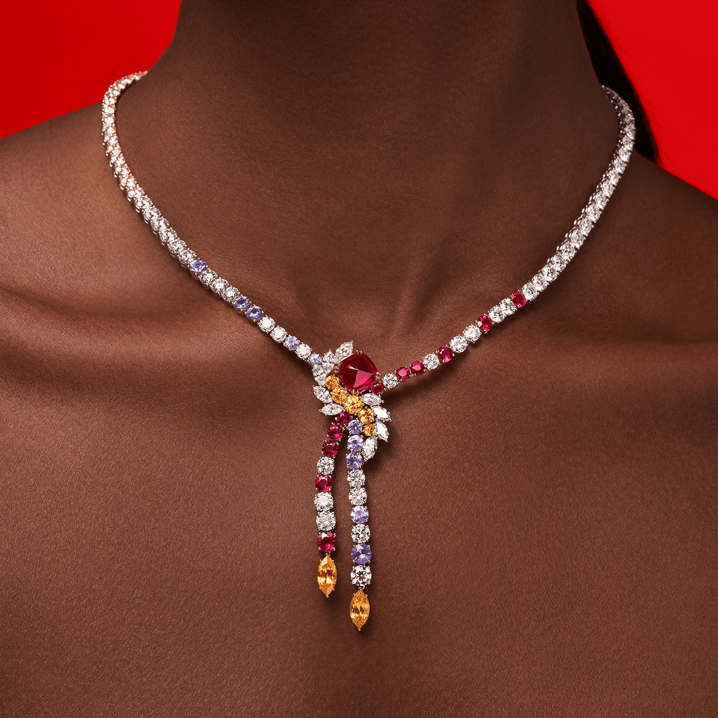 Dancing Flames Necklace