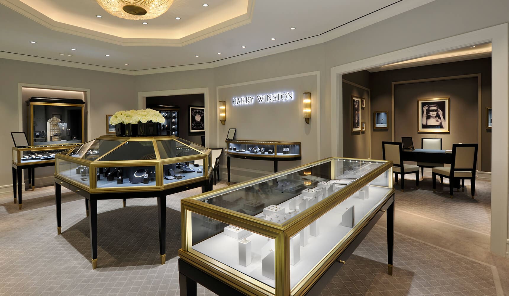 The House of Harry Winston Reopens its Salon in Harrods