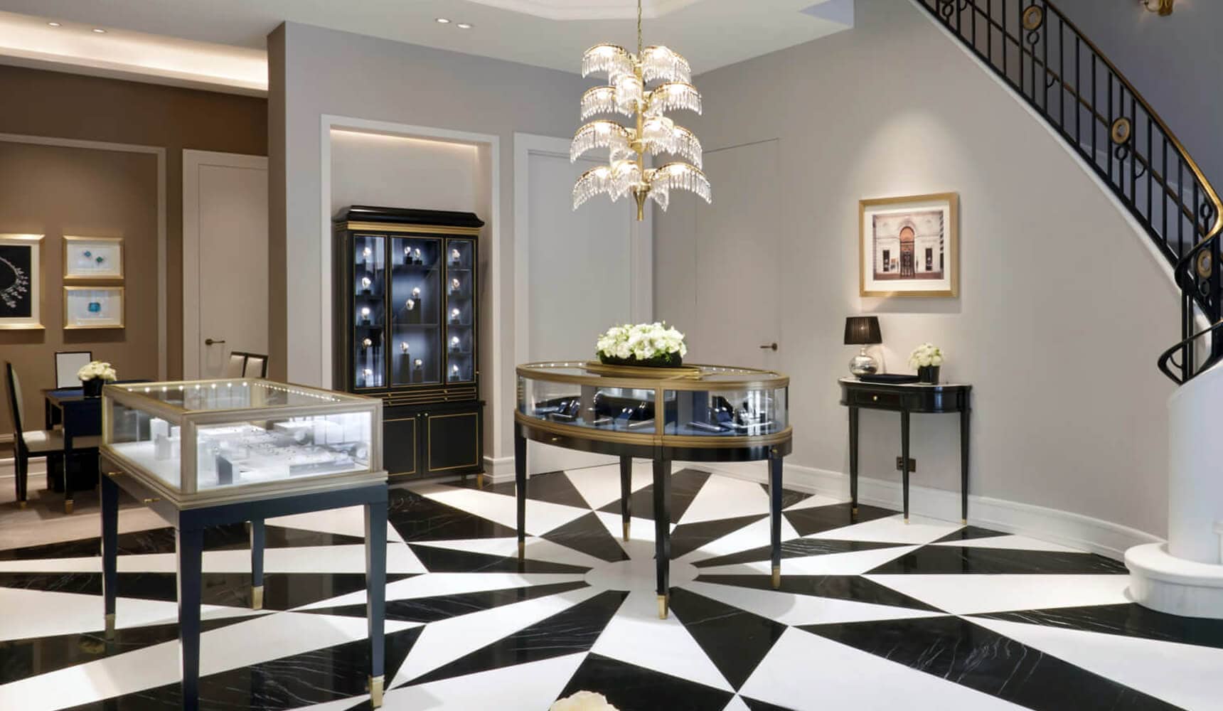 Ouverture d'un premier salon Harry Winston à Düsseldorf