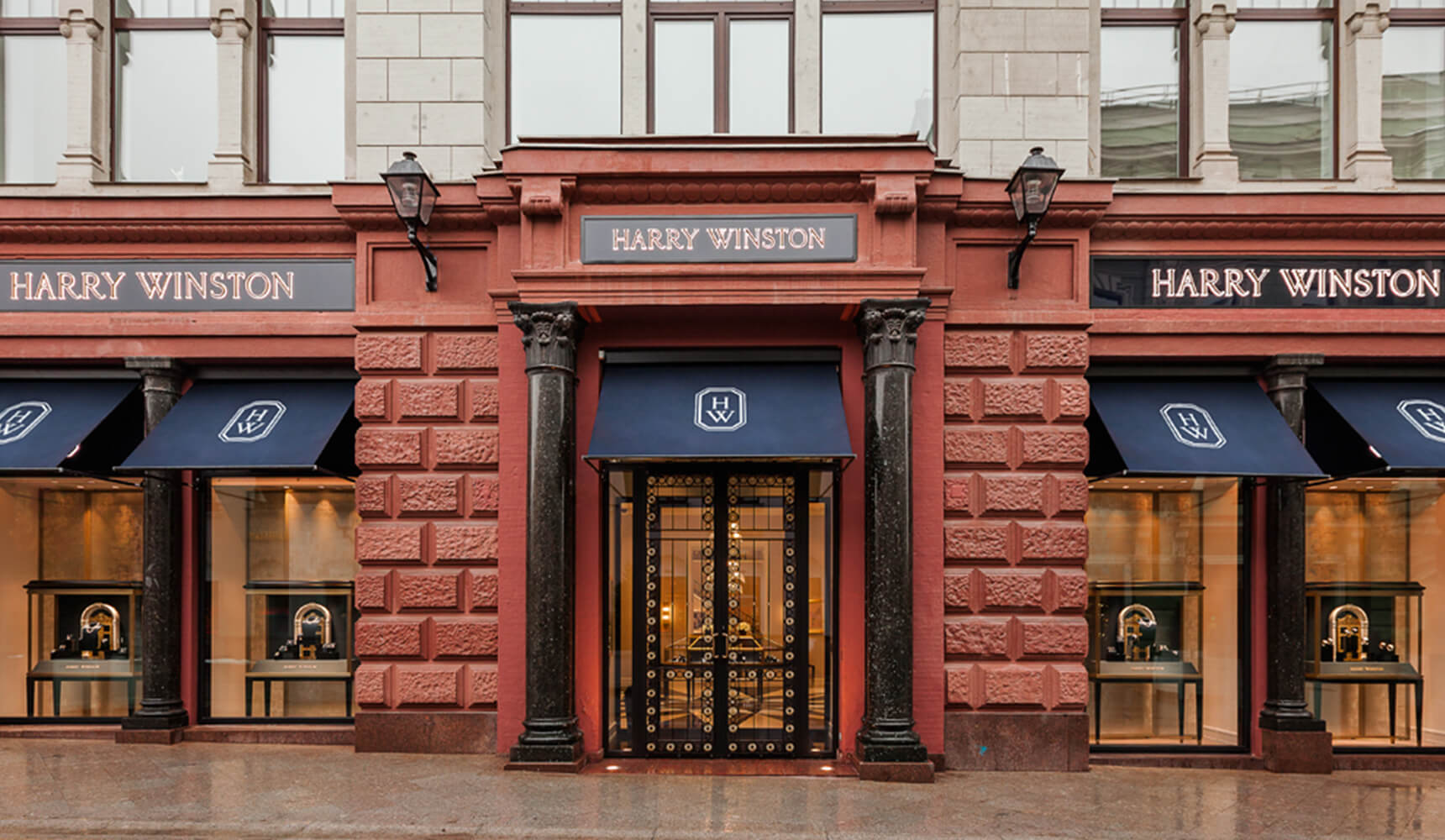 Ouverture d'un premier salon Harry Winston à Moscou