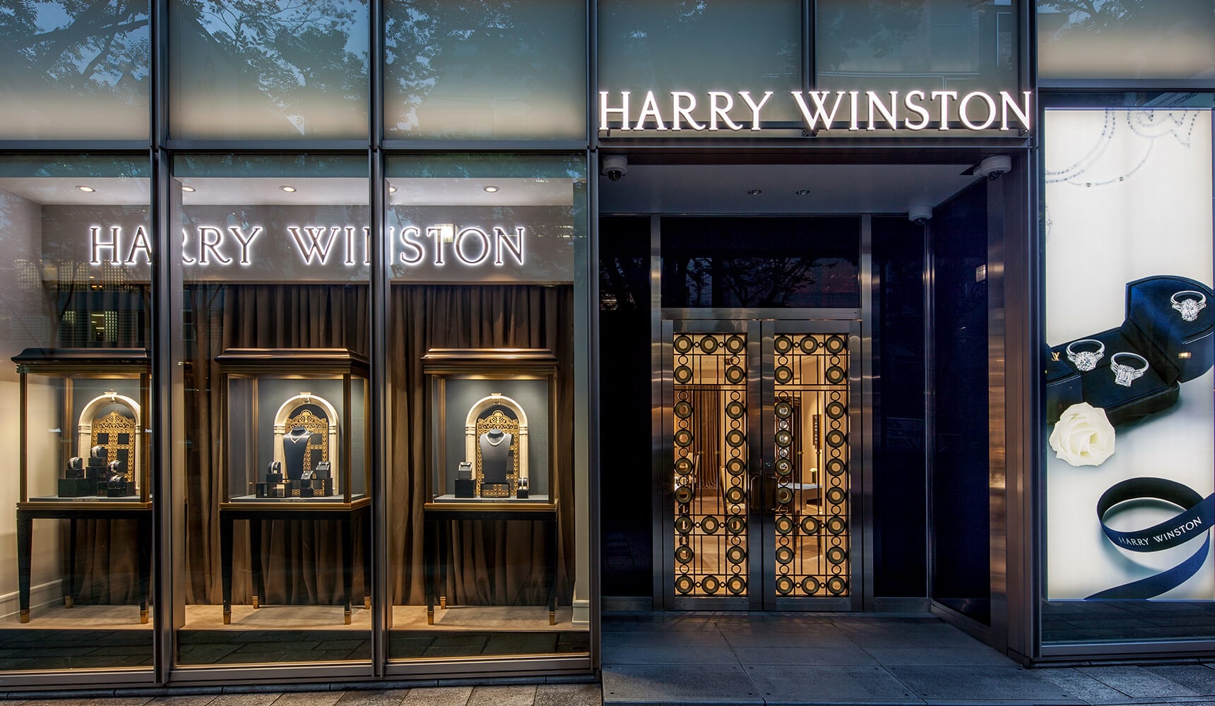 Harry Winston rouvre son salon d'Omotesando Hills