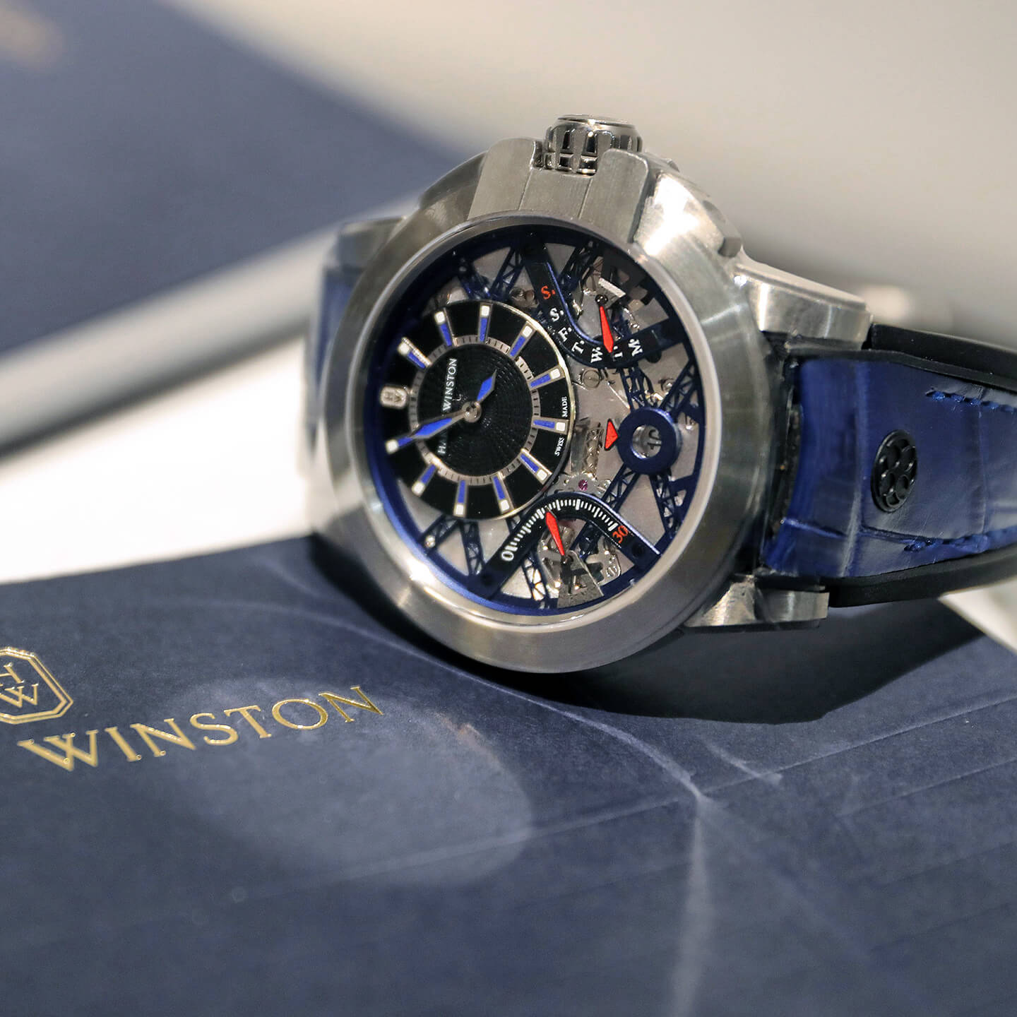 Discover Zalium by Harry Winston exhibition The Peninsula Shanghai