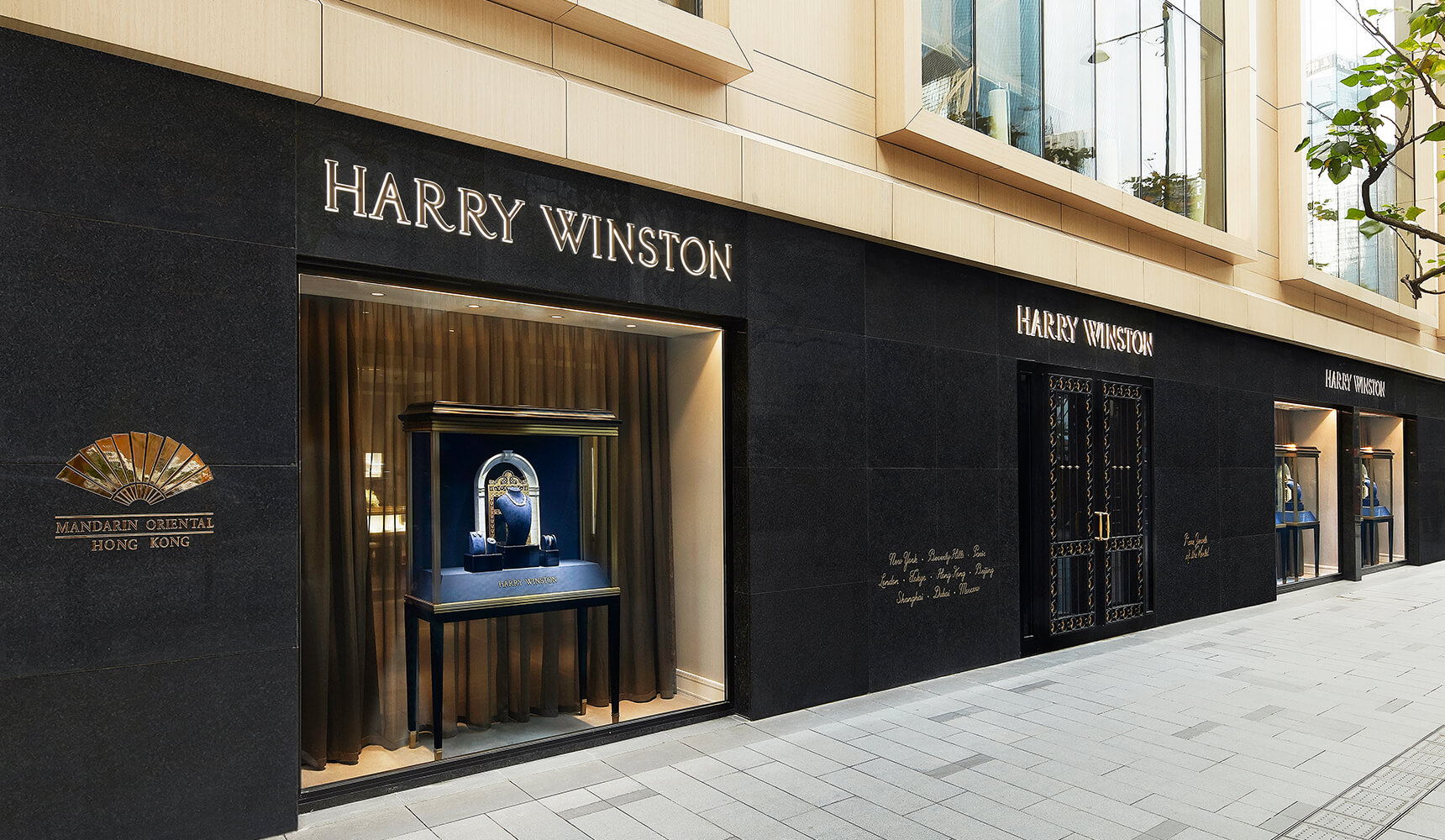 Harry Winston ouvre un nouveau salon à Hong Kong