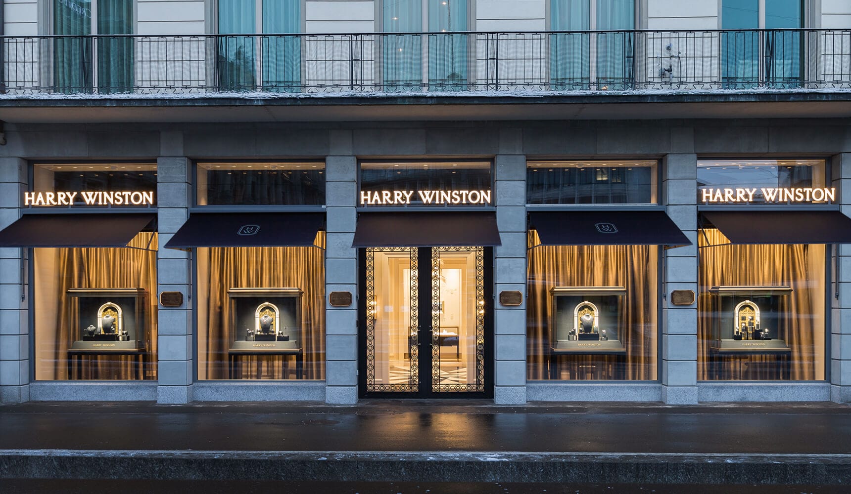 海瑞温斯顿于苏黎世开设全新品牌专门店