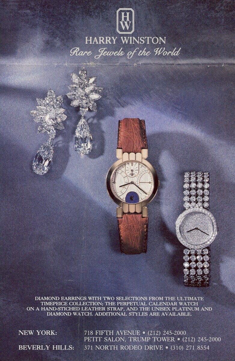 Harry winston rare timepieces clearance