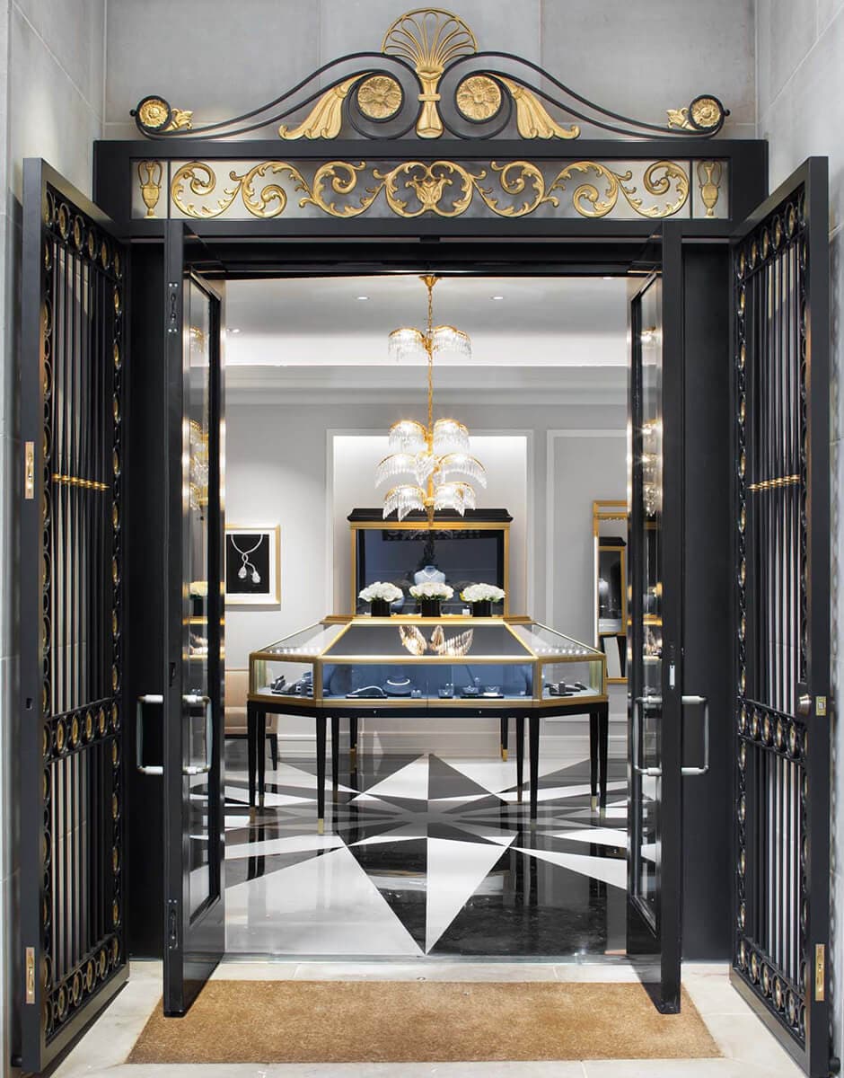 Harry Winston salon entrance