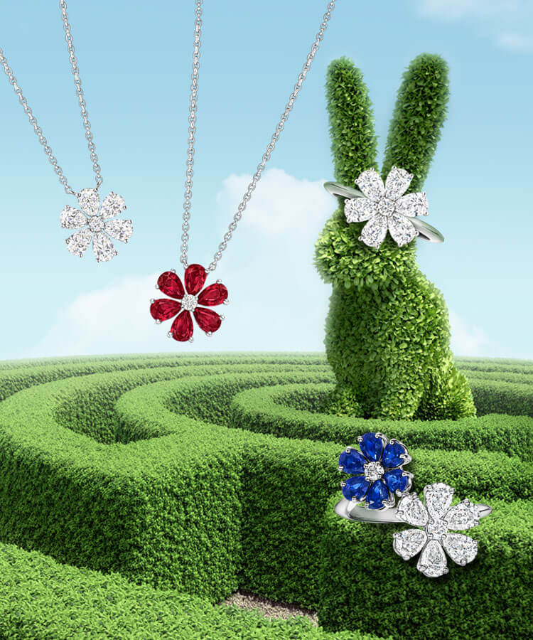 Harry winston forget me store not necklace price