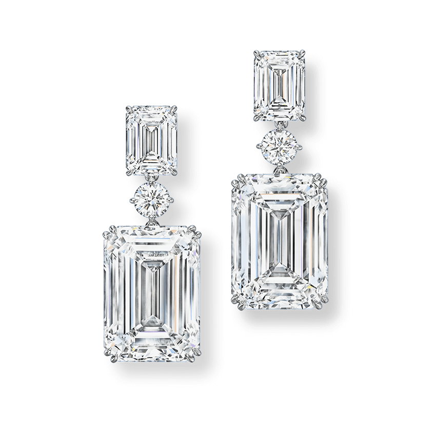 Harry Winston Diamond Earrings