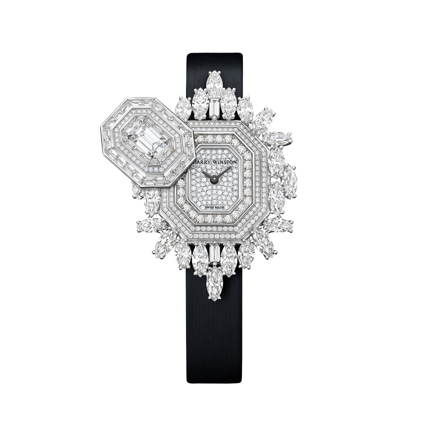 Diamond high jewellery watches: walking in a sparkling winter