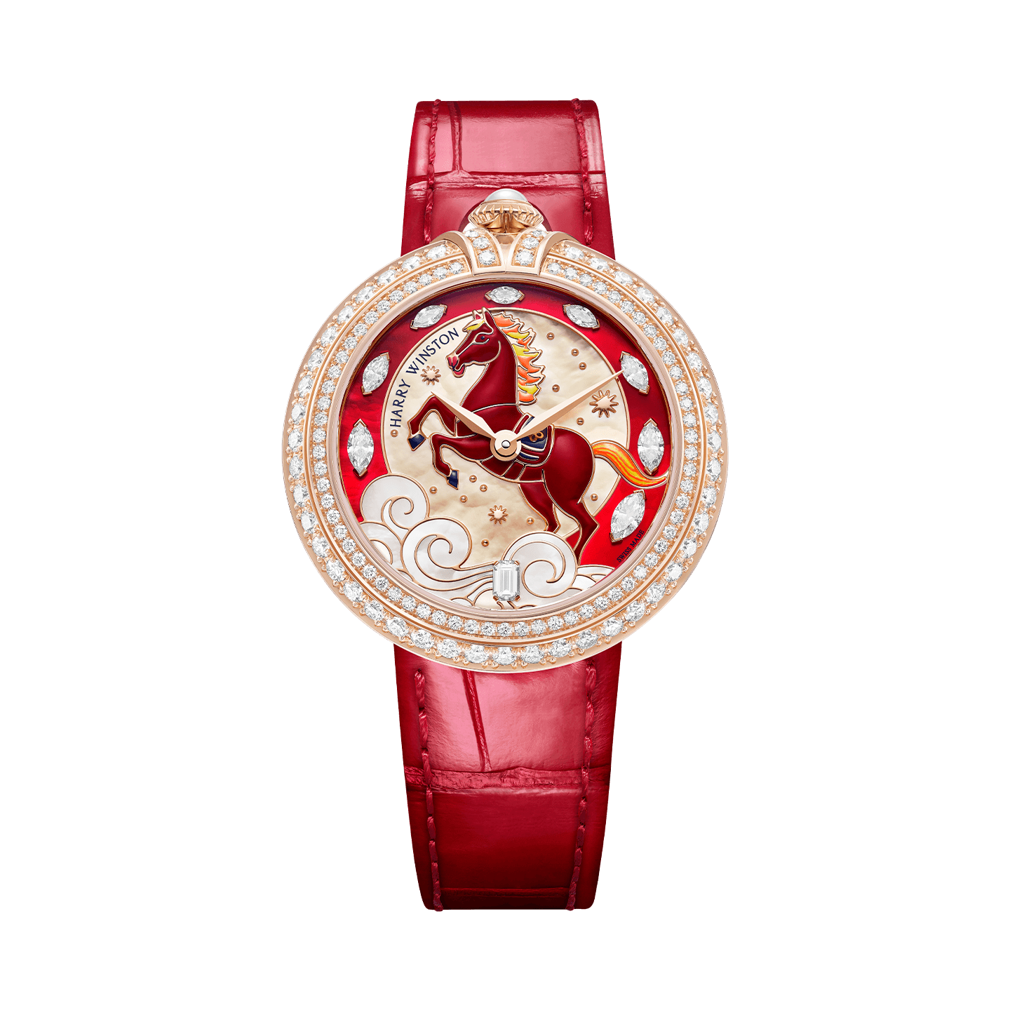 年末セール♪ HARRY WINSTON ハリーウィンストン シルクスカーフ Harry Winston Moments | ハリー・ウィンストン