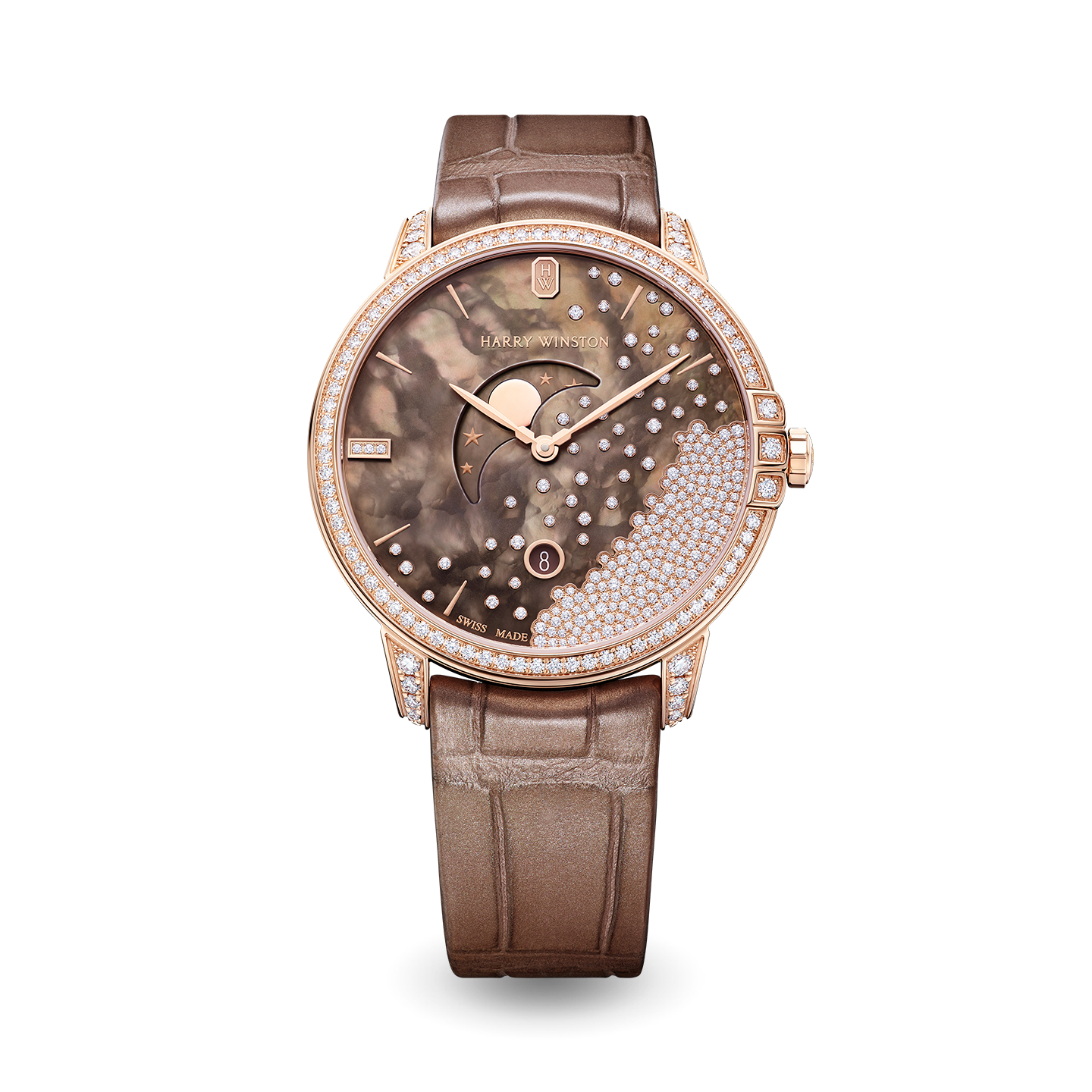 Midnight Diamond Drops Chocolate 39mm ハリー ウィンストン Midnight Diamond Drops Chocolate 39mm ハリー ウィンストン