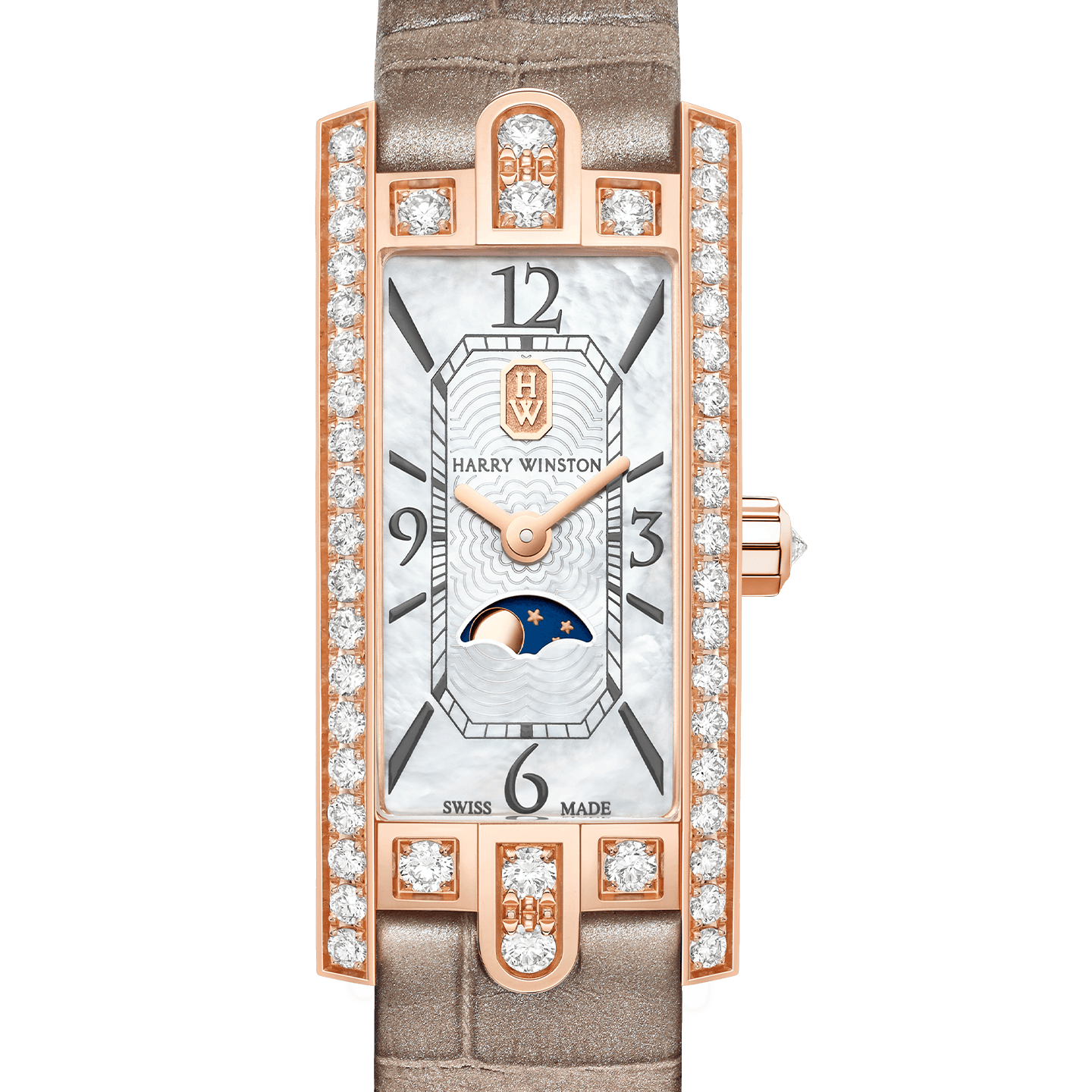 Avenue C Mini Moon Phase | ハリー・ウィンストン Avenue C Mini Moon Phase | ハリー・ウィンストン