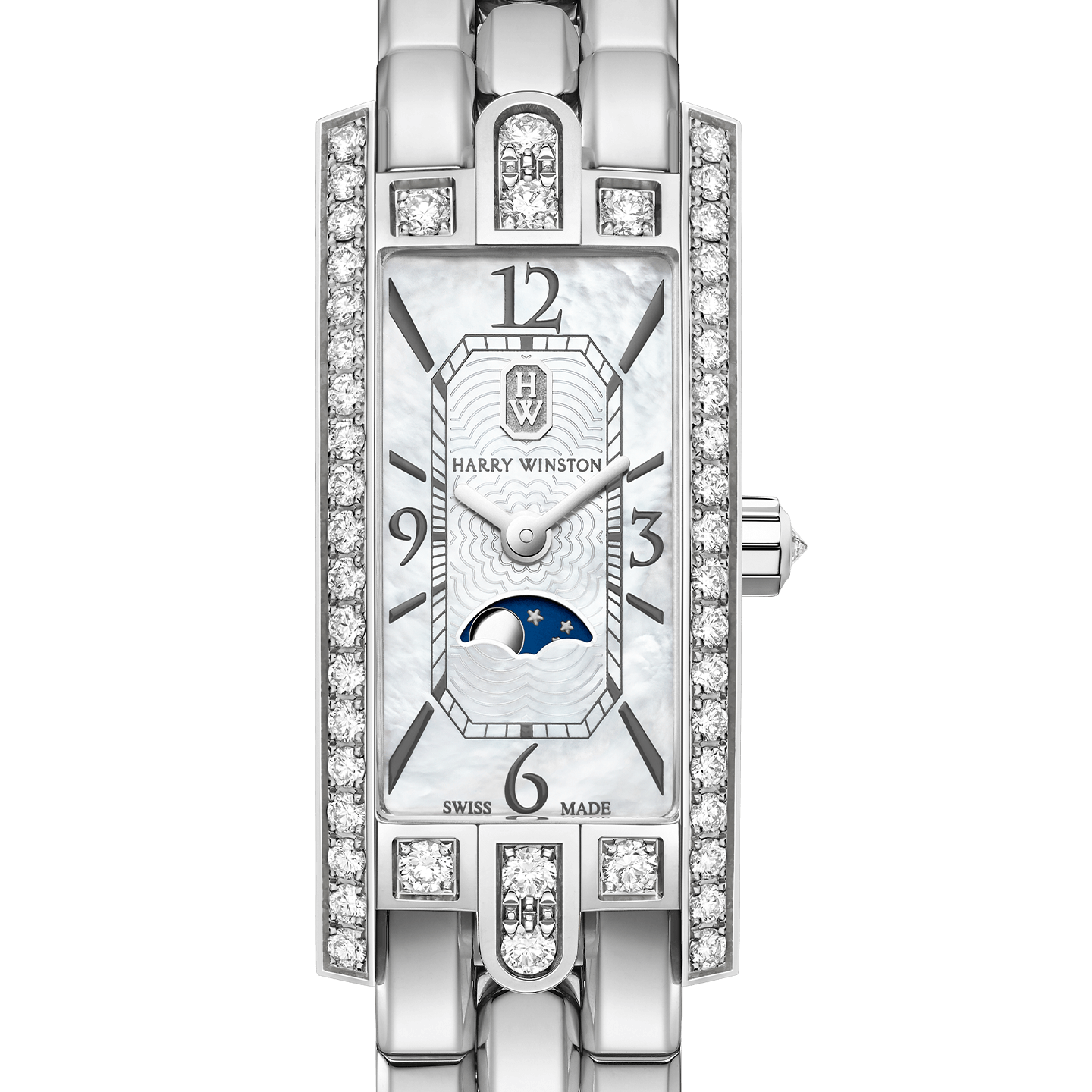 Avenue C Mini Moon Phase | ハリー・ウィンストン Avenue C Mini Moon Phase | ハリー・ウィンストン