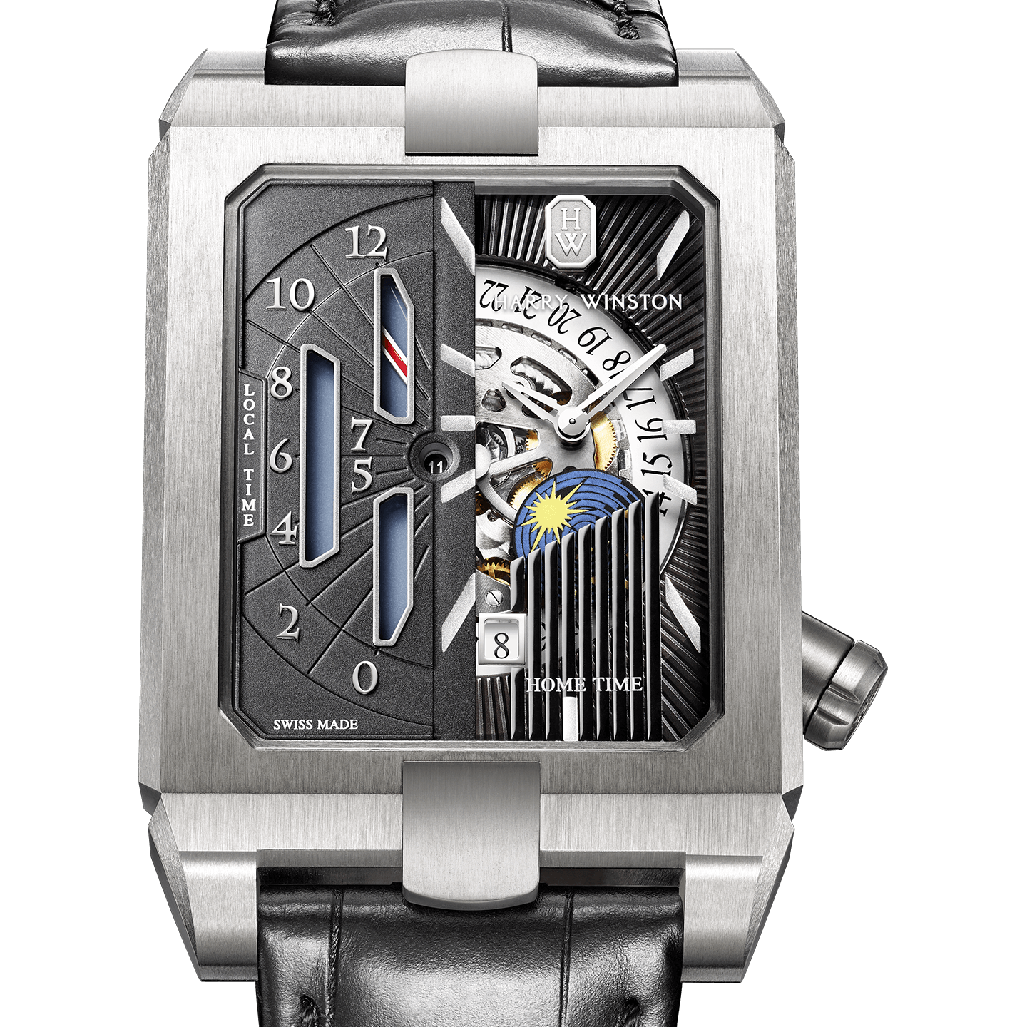 Avenue Dual Time Automatic | Harry Winston Avenue Dual Time Automatic | Harry Winston