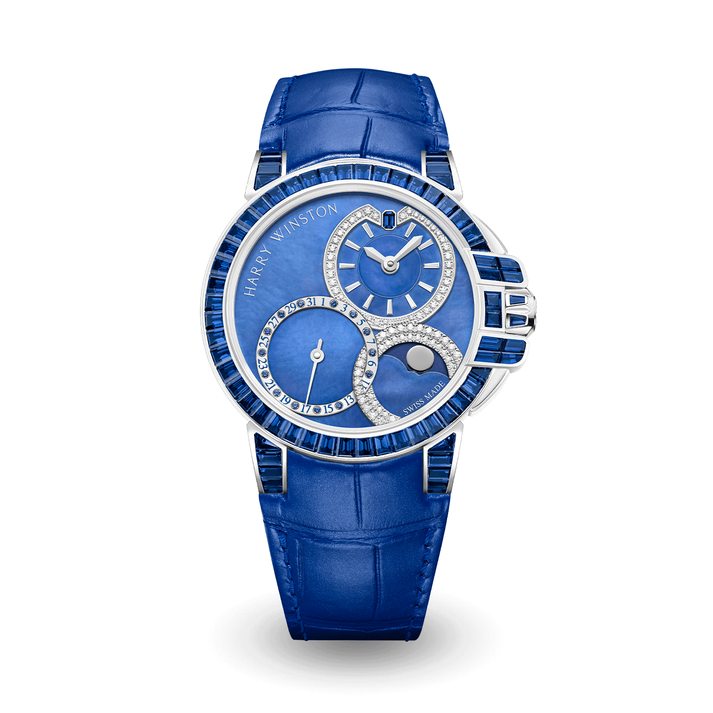 ハリー・ウィンストン HARRY WINSTON オーシャン トリレトログラード 
