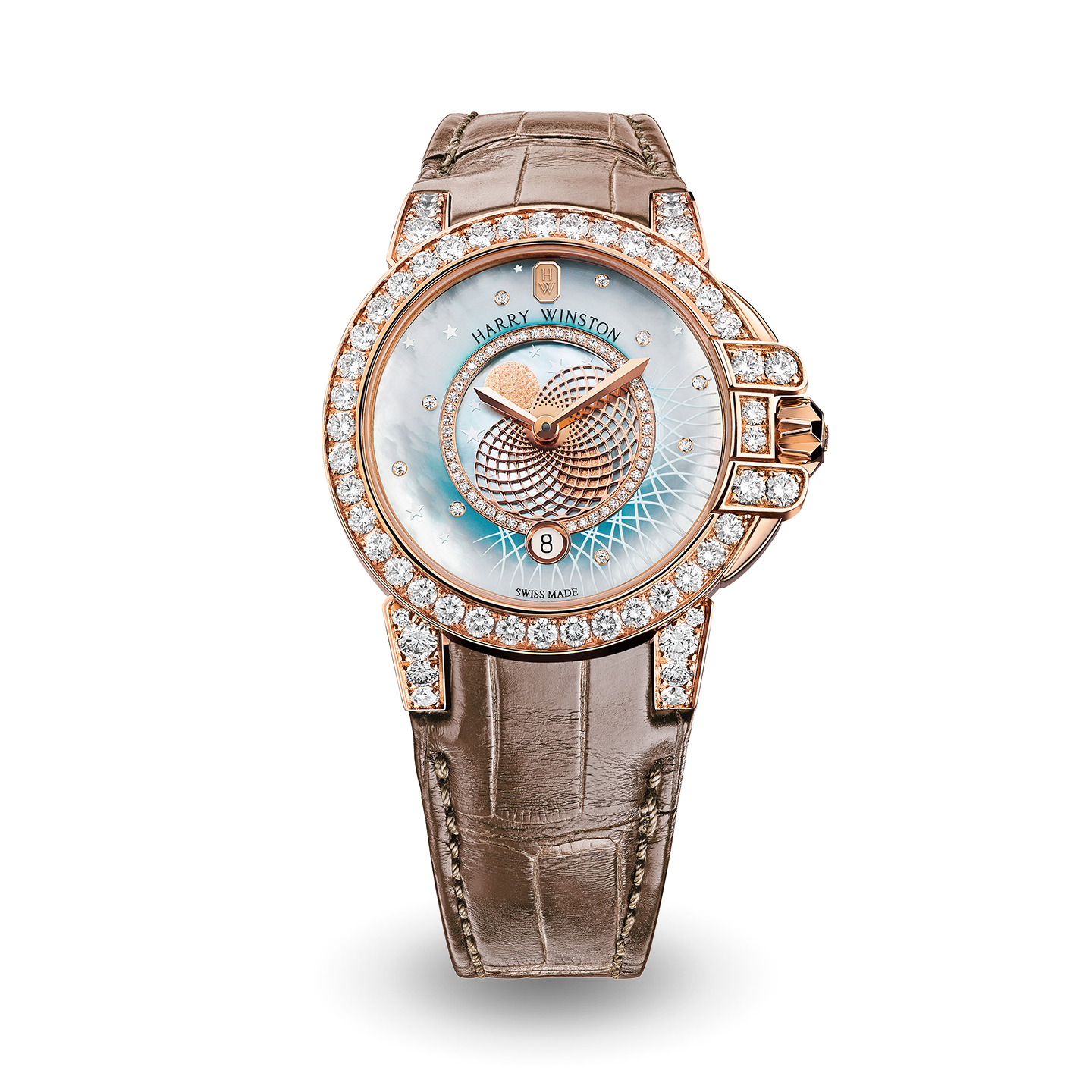 Ocean Moon Phase 36mm ハリー ウィンストン