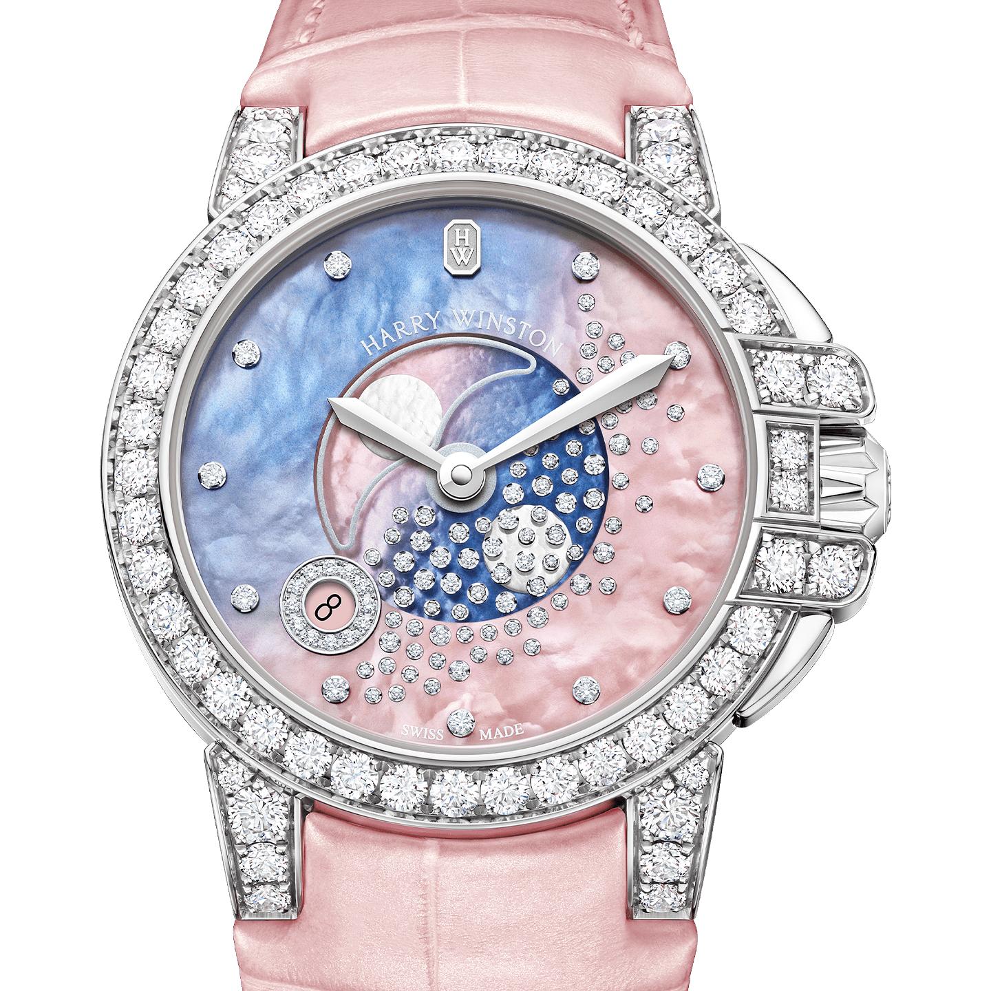 Ocean Moon Phase 36mm | Harry Winston