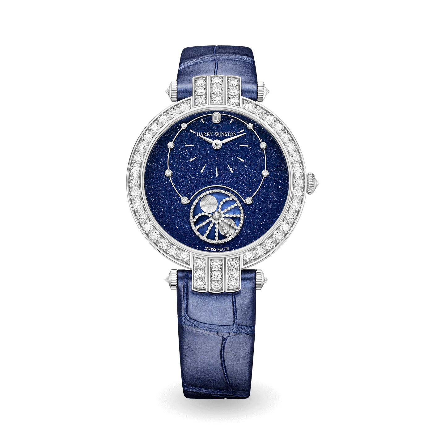 Harry winston moon phase watch on sale