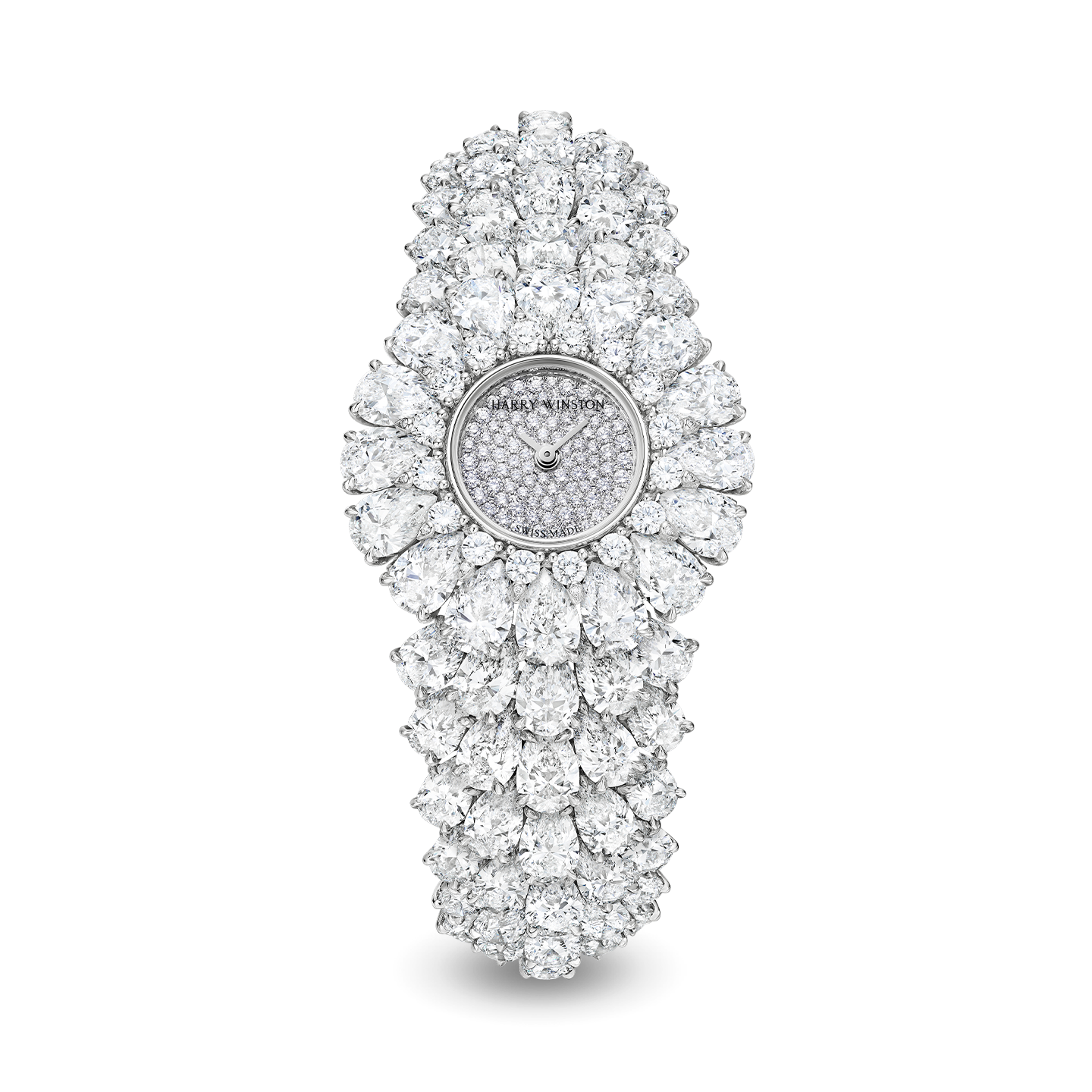 Halo High Jewelry Watch by Harry Winston