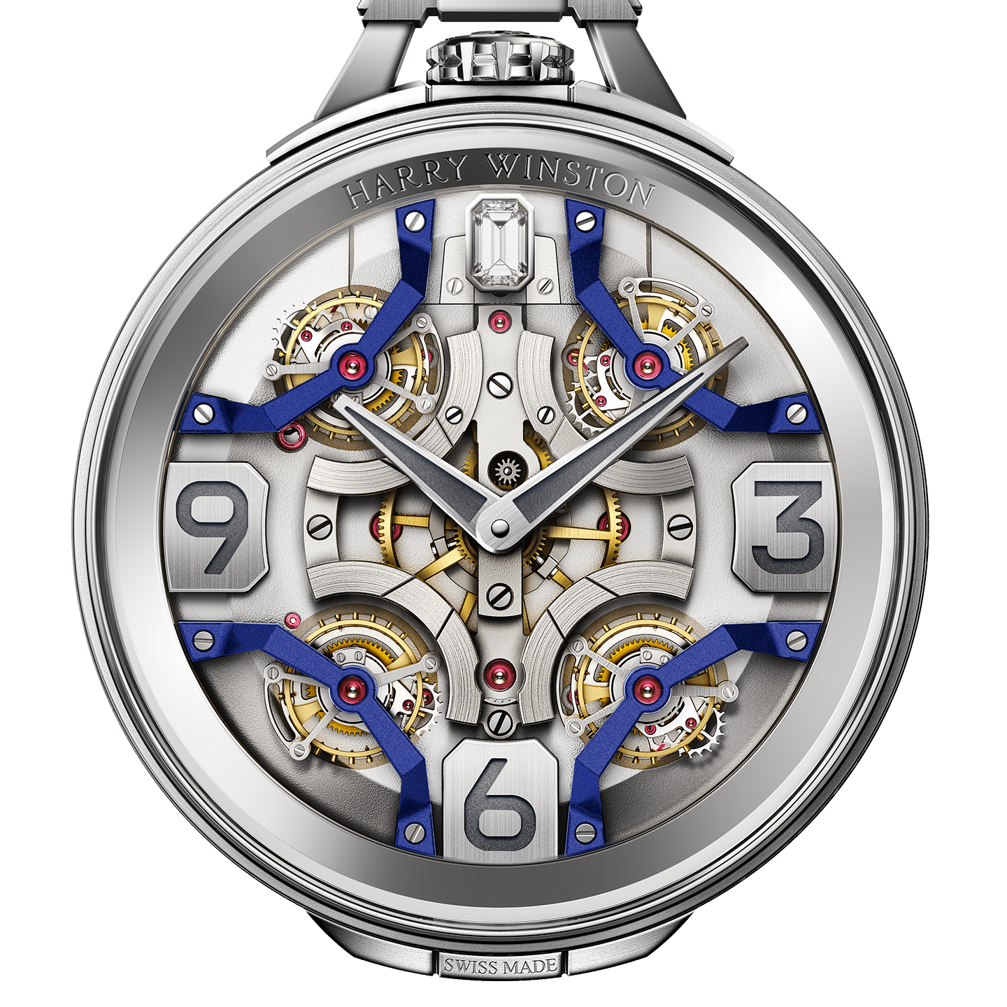 Pocket Watch Quadri Tourbillon Harry Winston